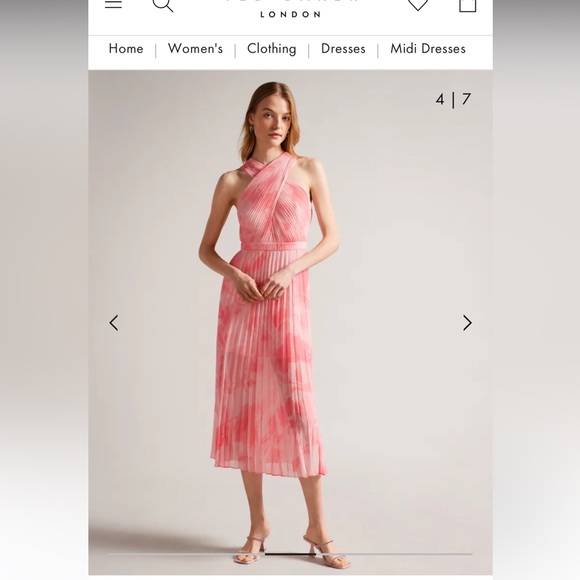 Ted Baker,size 4, Pink - Picture 2 of 2